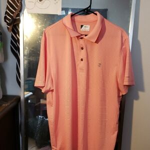 IZOD Men's Pink Polo Shirt